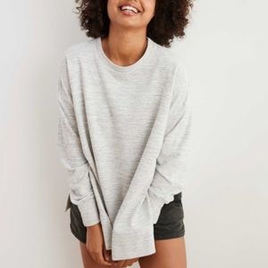 aerie desert terry sweatshirt